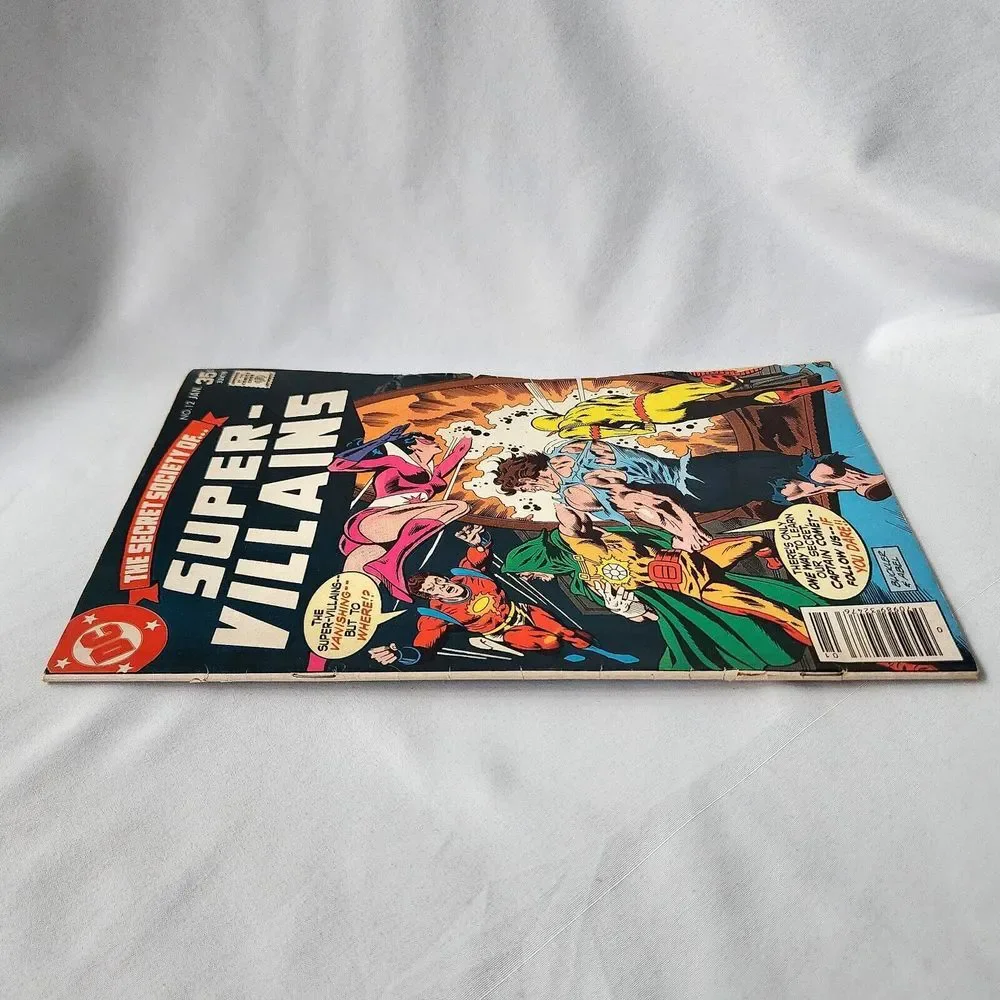Secret Society of Super-Villains #12 DC Comics 1978‎ Captain Comet Rich Buckler